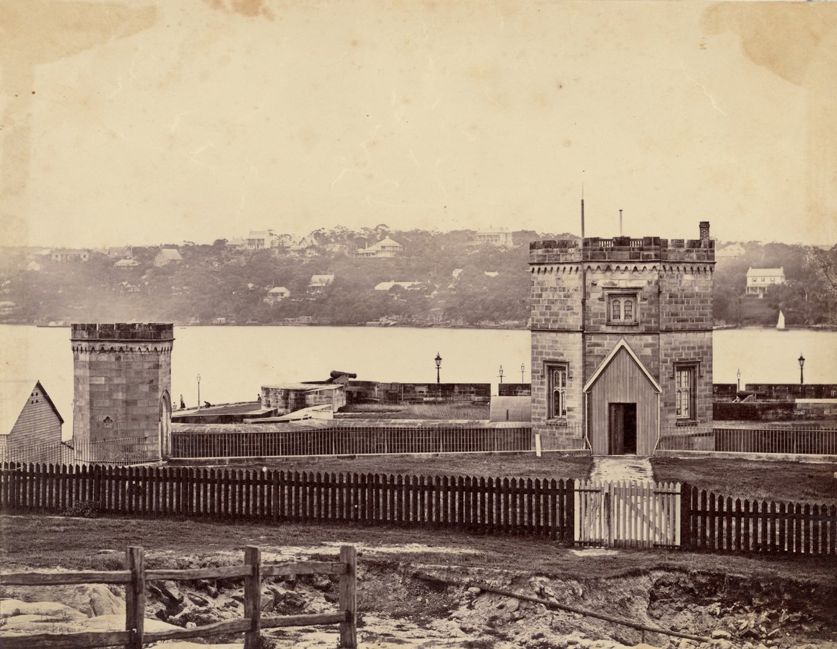Fort Macquarie Bischoff 1885, Sydney city centre (c. 1885)