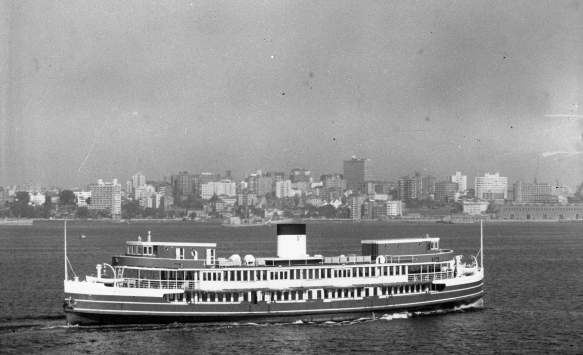 Sydney ferry BARAGOOLA circa 1962 (c. 1962)