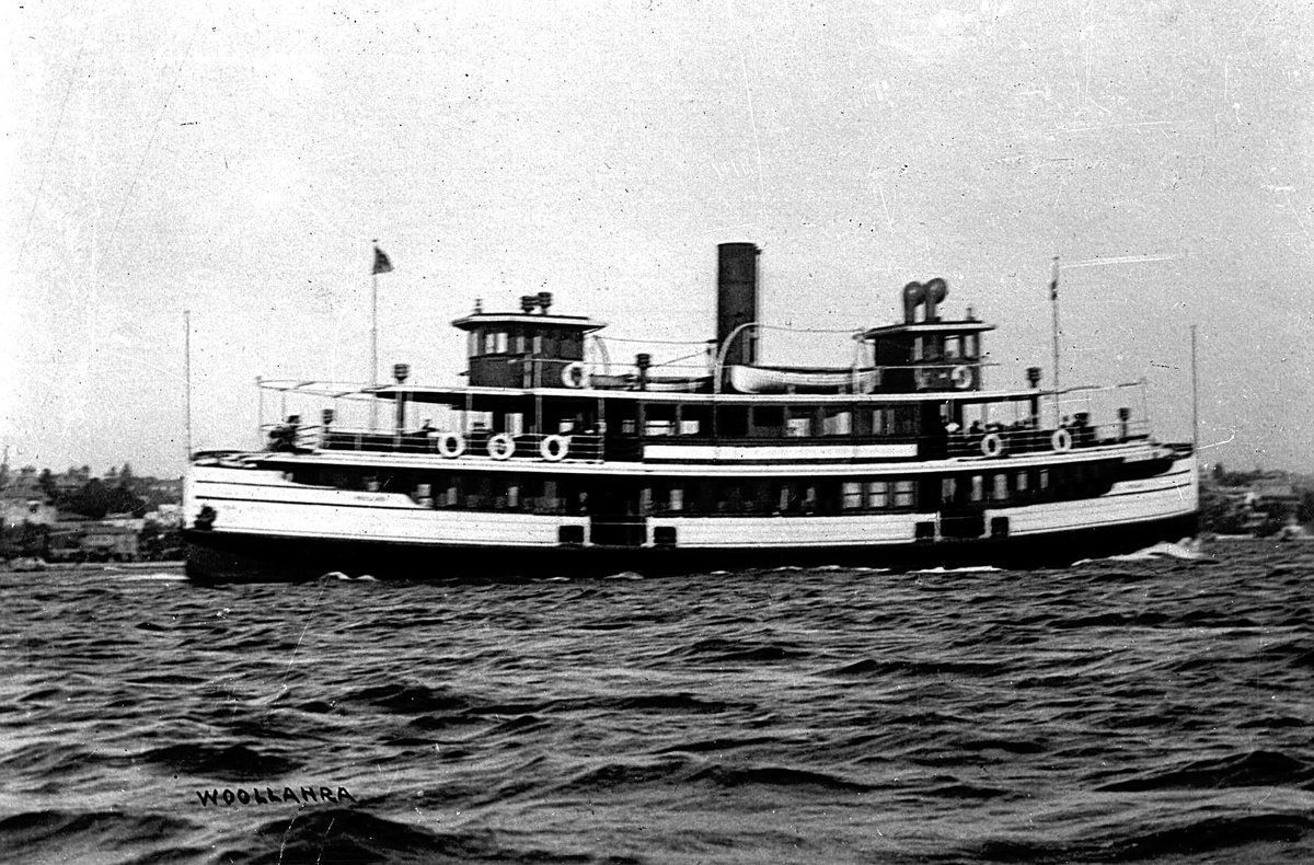 Sydney ferry WOOLLAHRA (1913 to 1941) (1913–41)