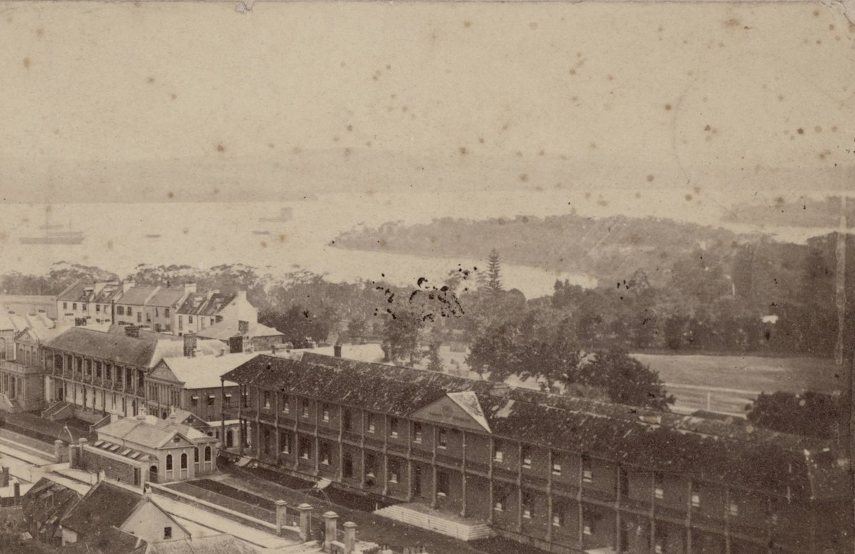 Syd-Hosp-original-building-cropped-final-1400w, Sydney city centre (c. 1875)