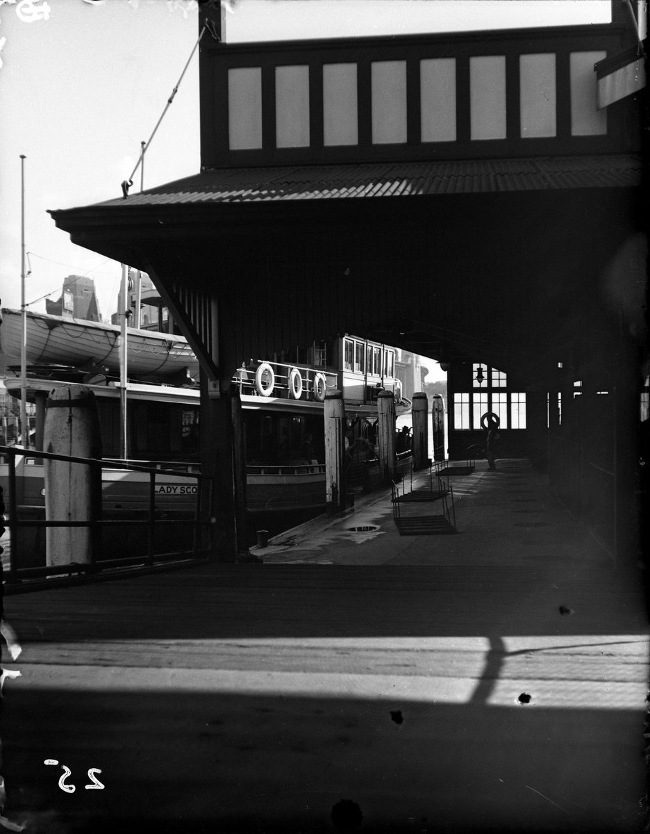 Sydney ferry LADY SCOTT at Circular Quay circa 1932 (c. 1932)