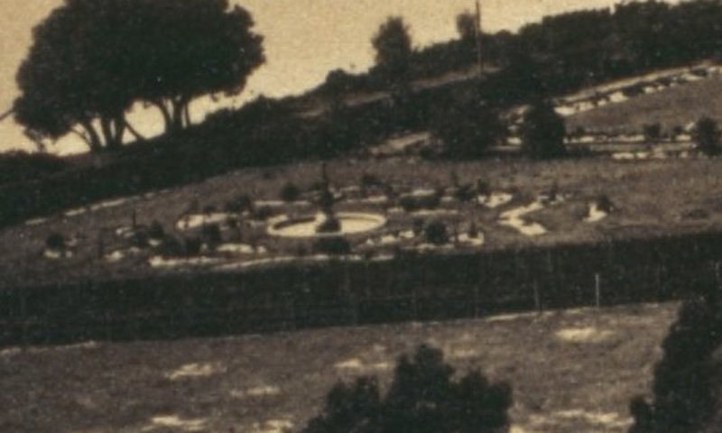 Fountains at Rose Bay Lodge circa 1855 (c. 1855)