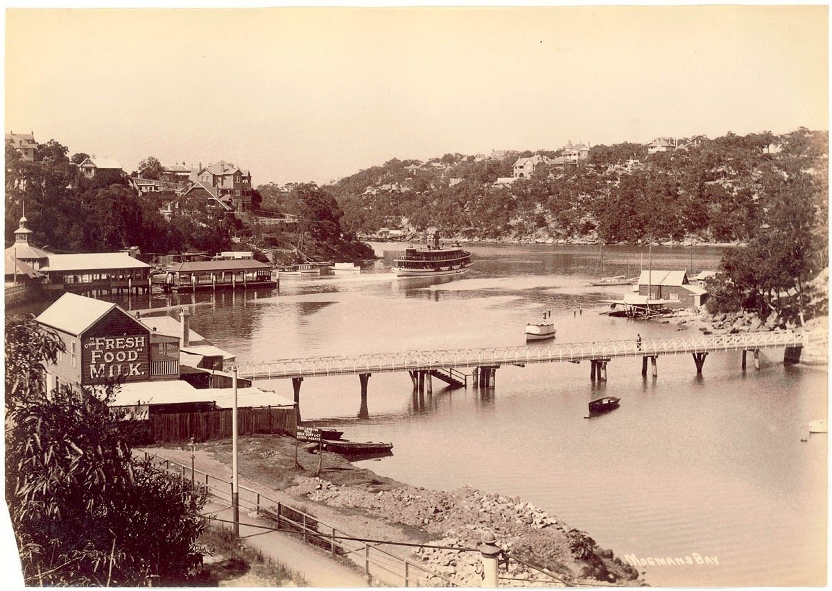 Sydney ferry KAREELA in Mosman Bay between 1905 and 1910 (1905–10)