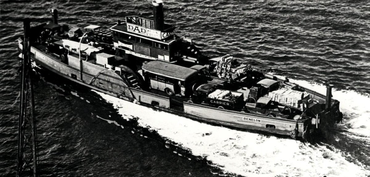 Sydney paddle car ferry BENELON circa 1930 (c. 1930)