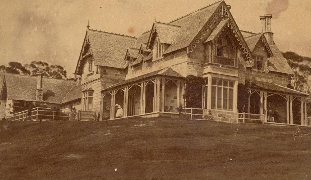 Greycliffe circa 1875, Vaucluse (c. 1875)