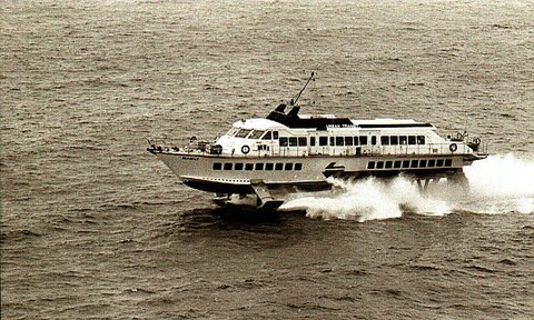 Sydney hydrofoil ferry MANLY 1988