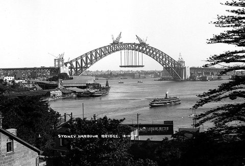 Sydney ferries KOOMPARTOO and KAI KAI in Lavender Bay 18 October 1930