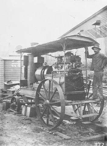 Portable welder Sydney Water Photograph Collection A-00069901, 1920s