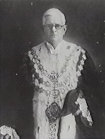 Alderman Alfred Livingstone Parker. (1930 - 1935) Lord Mayor, 1934. (Shown here in Lord Mayoral Robes)