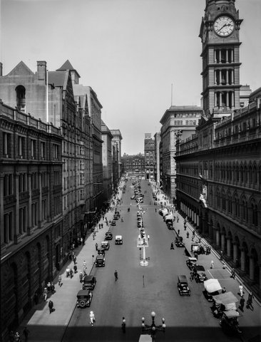 Resumption for Martin Place extension through to Macquarie Street, 1933