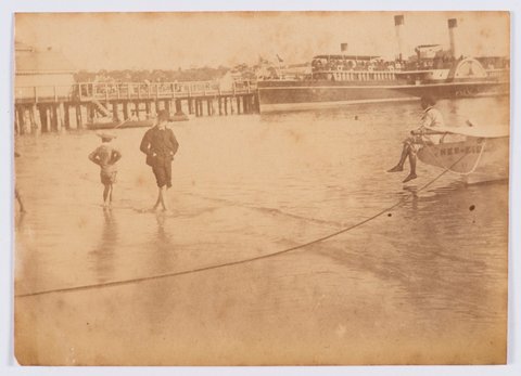 Sydney ferry BRIGHTON at Manly, 1883–1900