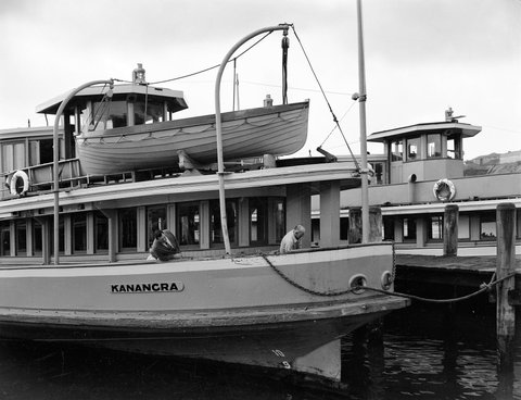 Sydney ferry KANANGRA and KAMERUKA, 1961