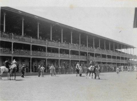 1952 Randwick Racecourse Sydney Members Stand & Enclosure