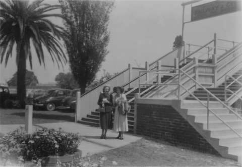 1952 Randwick Racecourse Sydney Tramway Exit Bridge