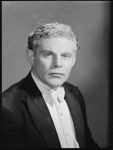 Michael St Clair, ventriloquist & impersonator 1949