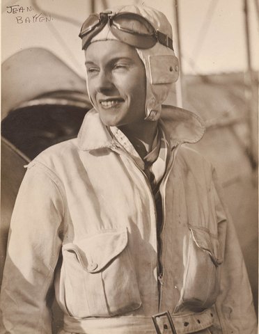 Portrait of aviator Jean Batten 1934 05 30