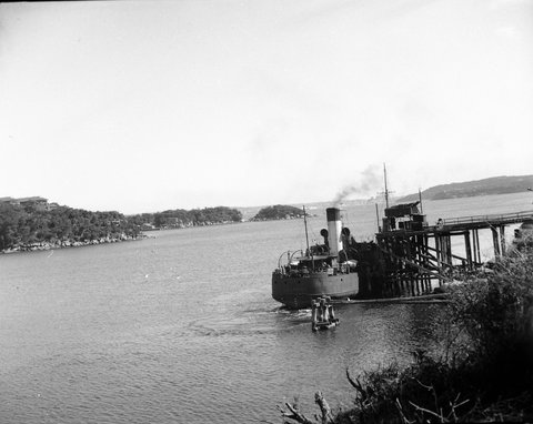 Caldare at Manly gas works March 14 1951 (Graeme Andrews, City of Sydney Archives)