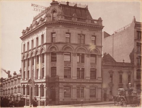 Norwich Chambers, Hunter Street, Sydney 1890