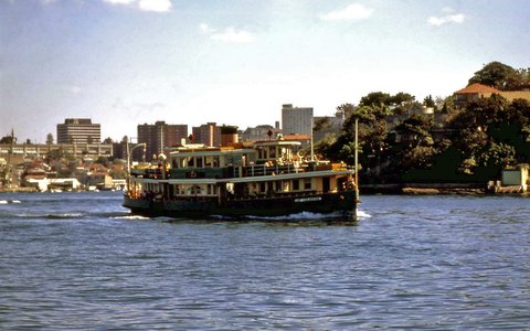 70-657 Lady Edeline off Kurraba Point, Sydney 1970