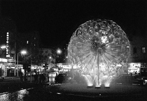 68-07 Alamein Fountain at night Sydney1968