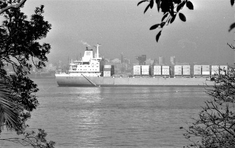70-8 City from Cremorne 4, Sydney, Australia 1970