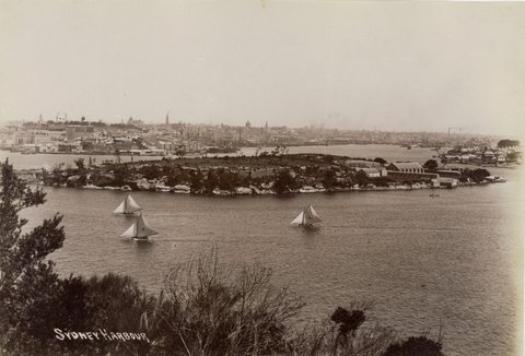 Goat Island, Sydney Harbour 1898 V1-FL1714090