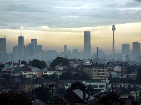 487 Sydney City Skyline, Oct 1980