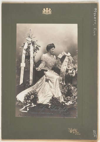 Eva Mylott The Swiss Studios, Sydney, 1902