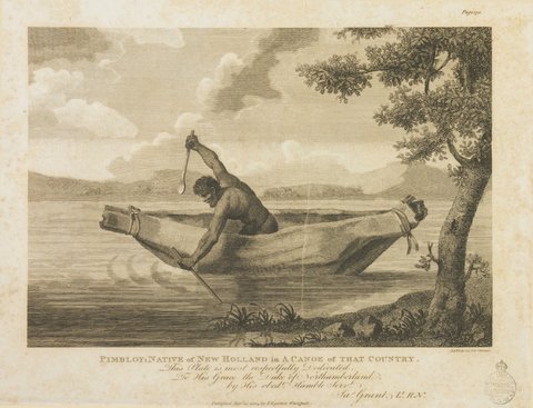 Grant 1803 Pimbloy Native in Canoe