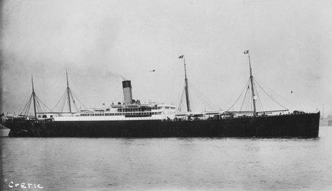 SS Cretic, 1903–23