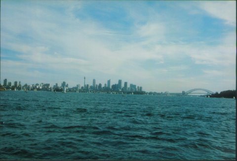 Sidney Australia Bay and Skyline 1994