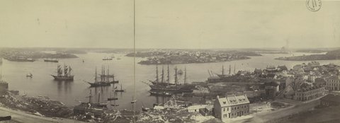 Darling Harbour, 1864