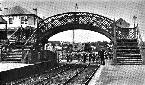 Croydon Station, Sydney c.1885, c. 1885