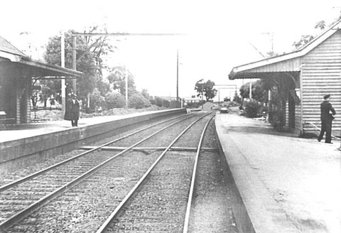 Asquith Railway Station Sydney c1957, c. 1957
