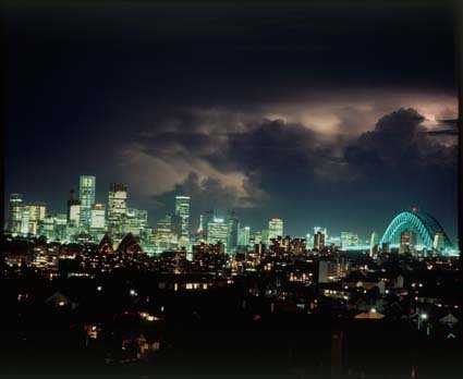 Sydney skyline in 1986