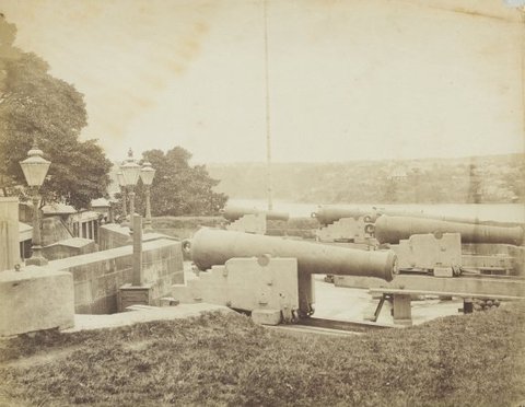 Dawes point battery - national library of australia, 1900s