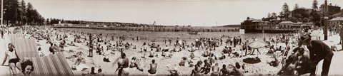 Manly Beach, Sydney, 1950 slnsw