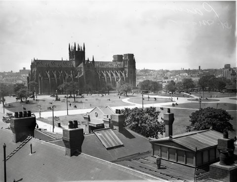 Hyde Park without the fountain, c. 1930