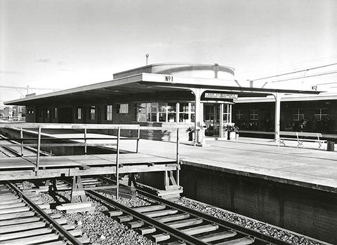 Railway Station - Granville, 1959, c. 1959
