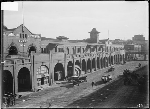 McIlwraith McEacharn Wharf 4, Hickson Road, c. 1920