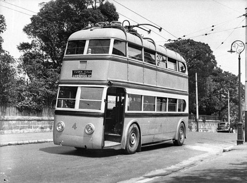 Sydney trolleybus number 4 - 19361229