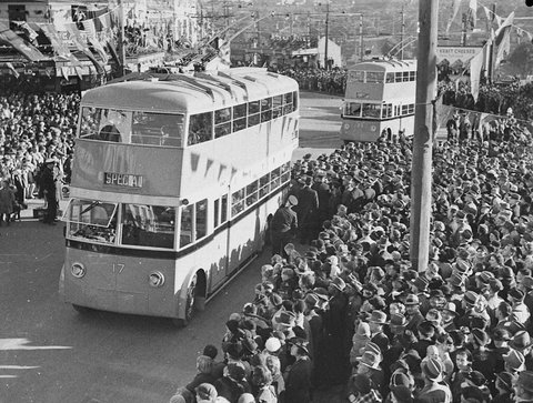Sydney trolleybuses Kogarah - 19370703