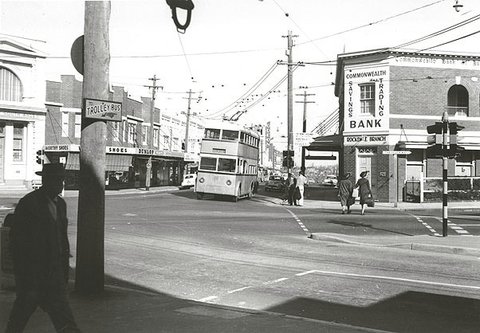 Sydney trolleybus number 15 - 19590704