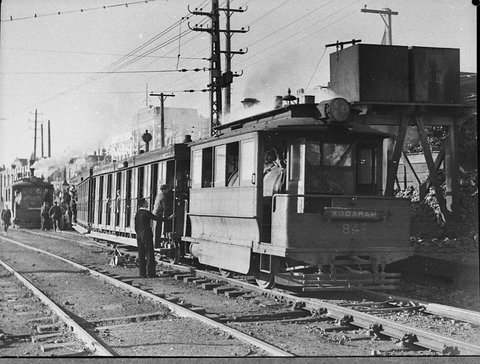 Kogarah–Sans Souci tram 15505 - 19370703
