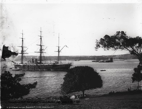 HMS Nelson Sydney Flickr 4903870552, 1880s
