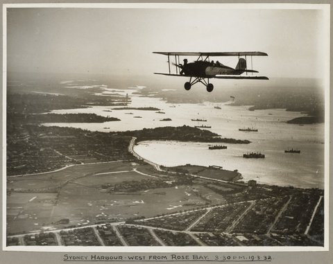 American Eagle model A-1 biplane VH-UHV, 1932