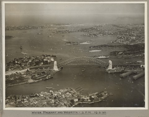 Sydney Harbour Bridge 19 March 1932