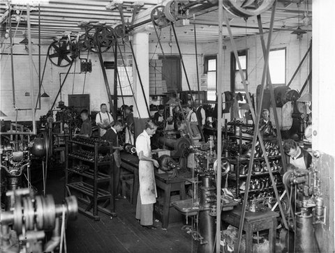 Erskineville Bootmaking School, March 1933