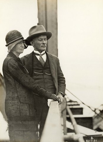 Mrs. and Dr. J.J.C. Bradfield, 1931