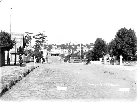 Anderson Street, Chatswood (NSW), c. 1908
